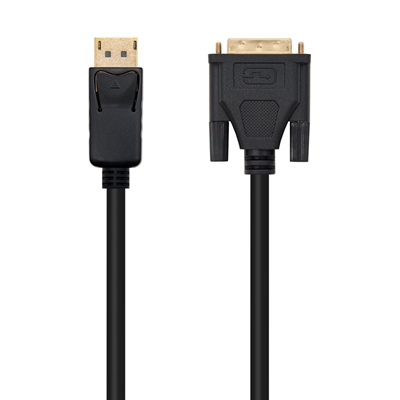 Cable Conversor Dp A Dvi Negro 2m